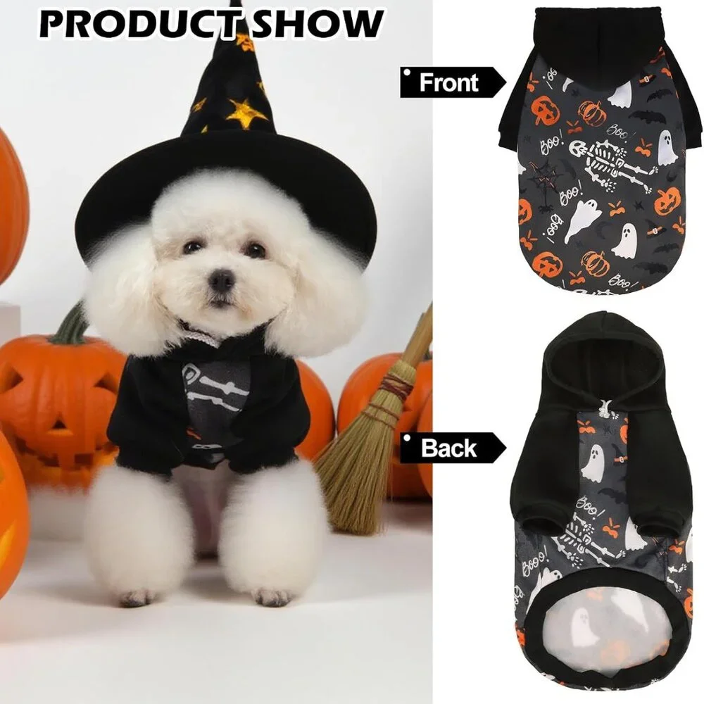 EXPAWLORER Halloween Dog Hoodie